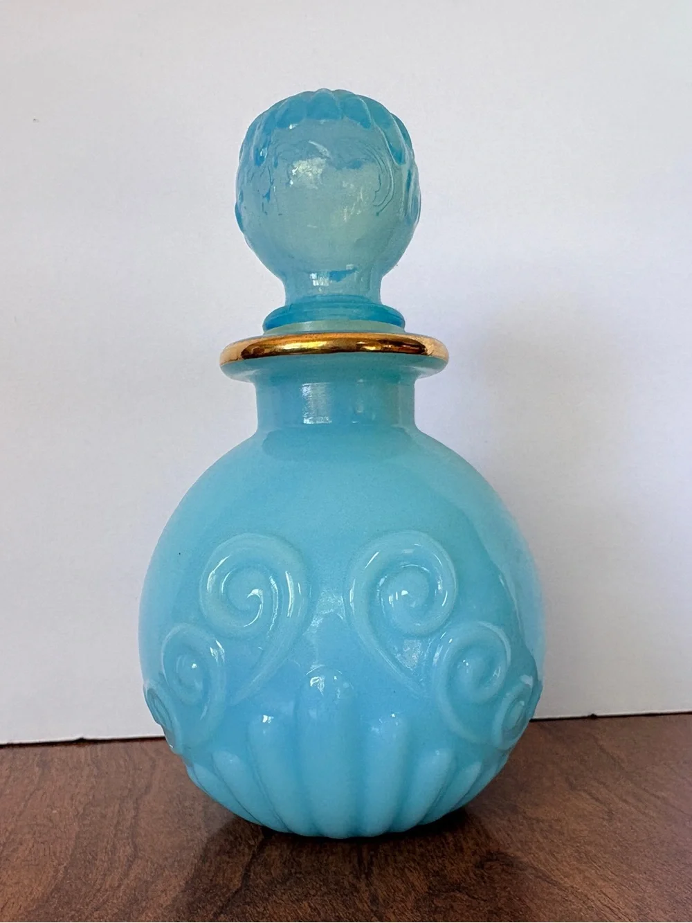 Vintage 1970s Avon Bottle “Bristol Blue
